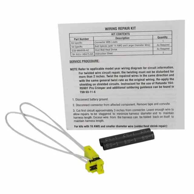 8U2Z14S411KA - : Wire Assembly for FORD Image