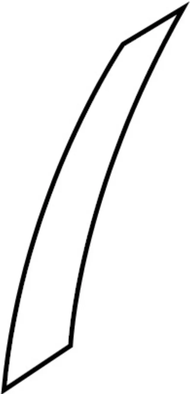 828131BA0C - Body: Black Out Tape for INFINITI: EX35, EX37, QX50 Image