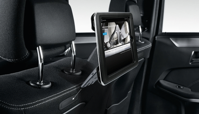 2058200876 - Audio/Video: Ipad 4 Docking Stn For Rear Plugandplay, Kit for Mercedes-Benz: C300, C350e, C43 AMG, C63 AMG, C63 AMG S, E300, E400, E43 AMG, E550, GLC300, GLC350e, GLC43 AMG, GLC63 AMG, GLC63 AMG S Image