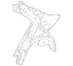 2106306301 - Body: Inner Panel for Mercedes-Benz Image