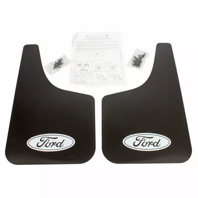 F65Z16A550AB - Body: Splash Guards - Flat For Front or Rear for Ford: F-250 Super Duty, F-350 Super Duty, F-450 Super Duty Image