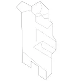 2138850400 - Detachable Parts: Mounting Bracket for Mercedes-Benz: E300, E350, E400, E43 AMG, E450, E53 AMG, E63 AMG S Image