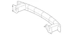 209610031464 - Body: Reinforcement for Mercedes-Benz Image