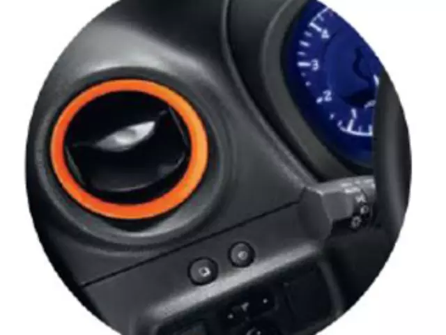 KE6003V10WHN - Interior: Air Vent Trim Rings - White for Nissan: Versa, Versa Note Image