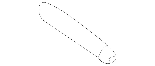 2136303400 - Sliding Sunroof: Hose Line for Mercedes-Benz: E300, E350, E43 AMG, E53 AMG, E63 AMG S Image image