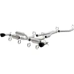 19707 - : SPEQ Series Black Chrome Cat-Back System for Magnaflow Image