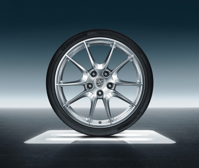 99104460252 - Wheels: 20-Inch Carrera S Summer Wheel-And-Tire Set for Porsche: 911 Image