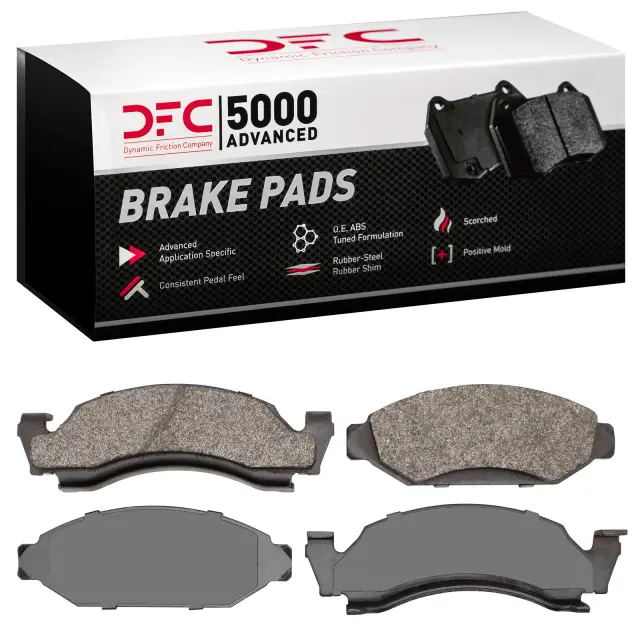 1551005000 - : DFC 5000 Advanced Brake Pads - Semi Metallic for DYNAMIC FRICTION Image