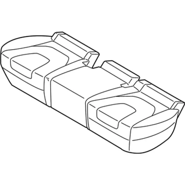 FT4Z5863804DE - Body: Cushion Cover for Ford: Edge Image