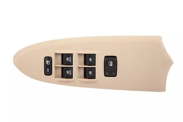 25861580 - : Cashmere Colored Driver Side Door Lock and Side Window Switch for GM Image