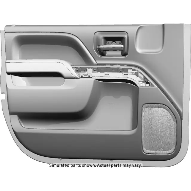 Gray Front Driver Side Door Interior Trim Panel - GM (84674540)