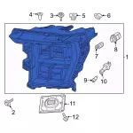NL3Z13008L - Electrical: Headlamp Assembly for Ford Image