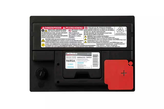 96RSA - Electrical, Charging and Starting: Battery for Ford: Escape, Fiesta, Focus, Fusion, Mustang | Lincoln: MKZ | Mazda: 5, Tribute | Mercury: Mariner, Milan Image