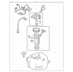 2124704402 - : Additive Tank for Mercedes-Benz Image