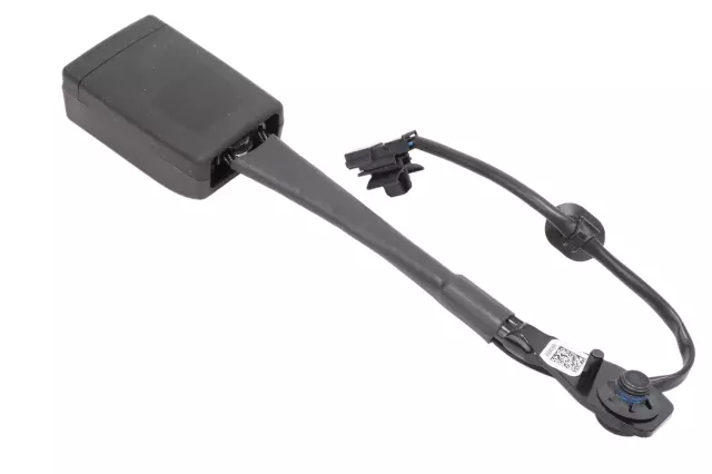 Black Front Passenger Side Seat Belt Buckle - GM (84607025)