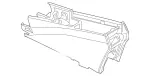 20568012057P05 - Body: Console Body for Mercedes-Benz Image