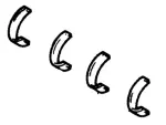 F4TZ6333C - : Bearing - Crankshaft Main for Ford Image