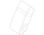 16797020008T38 - Body: Armrest for Mercedes-Benz Image
