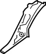 G45175NAMA - Body: Floor Extension for INFINITI: QX50 Image