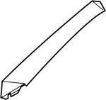 76912AM800 - : Windshield Pillar Trim for INFINITI: G35 Image