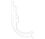 2535012320 - : Holder for Mercedes-Benz Image