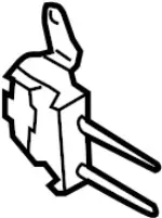 82400AG000 - : Upper Hinge for Infiniti Image