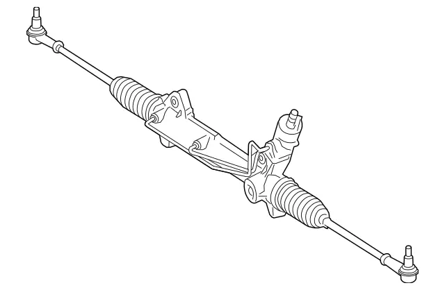 9064601700 - : Exchange Rack- -Pinion Strg Gear for Mercedes-Benz: Sprinter 2500, Sprinter 3500, Sprinter 3500XD Image