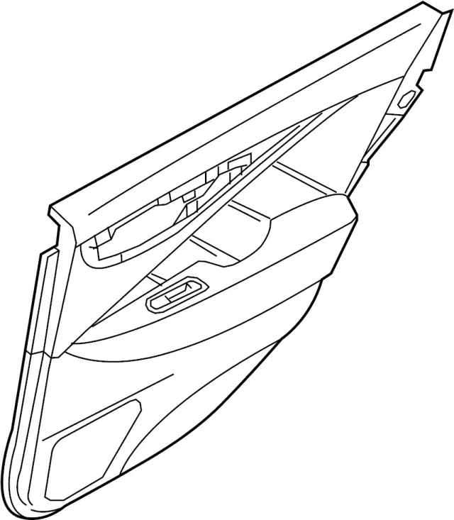 829004GH8C - Body: Door Trim Panel for Infiniti Image