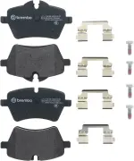 P06086 - : Premium Low-Met OE Equivalent Pad for Brembo Image