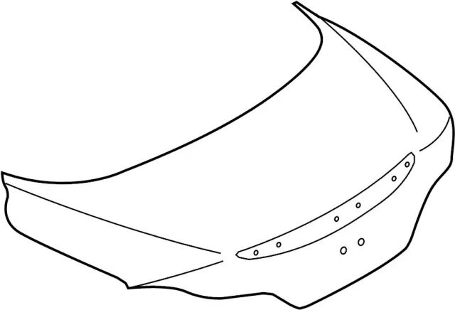 H430MJJ5MA - : Trunk Lid for Infiniti Image