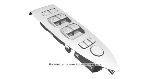 22928431 - : 2015-2020 GM Switch Bezel for Cadillac: Escalade, Escalade ESV Image