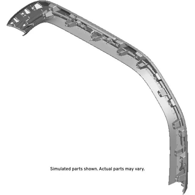 85788557 - Body: Wheel Opening Molding for GMC: Sierra 2500 HD Image