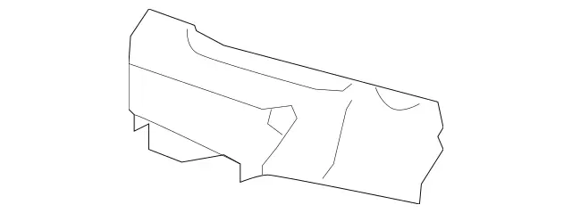 2198852637 - Body: Energy Absorber for Mercedes-Benz Image