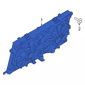 ML3Z8C607H - Cooling System: Fan Module for Ford Image