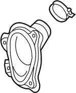 48950EH10A - : Hole Cover for INFINITI: M35, M45 Image