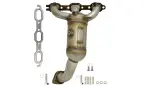 641458 - : Federal / EPA Catalytic Converter - Direct Fit w/ Integrated Manifold for AP Exhaust Image