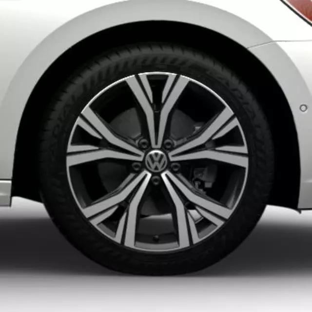 561601025ADFZZ - : 18 -Inch Split 5-Spoke Two-Toned Machined for Volkswagen: Passat Image