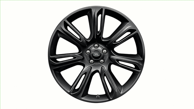 22" Style 7015, Gloss Black - Land-Rover (LR138065)
