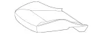 25391032069E38 - Body: Seat Cushion Pad for Mercedes-Benz: GLC 300, GLC 350e, GLC 43 AMG&amp;reg;, GLC 63 AMG&amp;reg;, GLC 63 AMG&amp;reg; S Image image