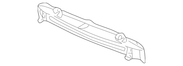 2086100014 - Body: Rear Cross-member for Mercedes-Benz Image