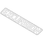 YC3Z16720AB - Body: Nameplate for Ford: Excursion Image