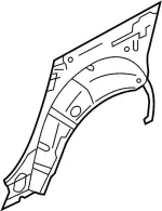 76710EG030 - Body: Outer Wheelhouse for INFINITI: M35, M45 Image