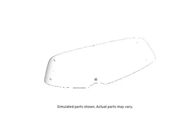 23444251 - Body: Lift Gate Glass for GM Image