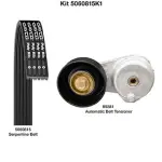 5060815K1 - : SERPENTINE BELT KIT, DAYCO for DAYCO HYDRAULIC Image