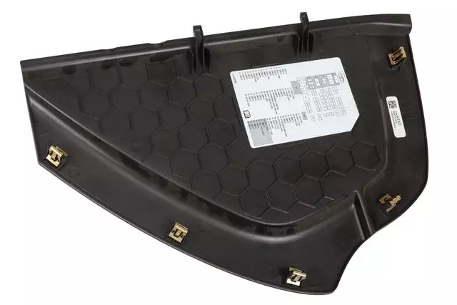 Cocoa Passenger Side Instrument Panel Fuse Block Access Hole Cover - GM (23434560)