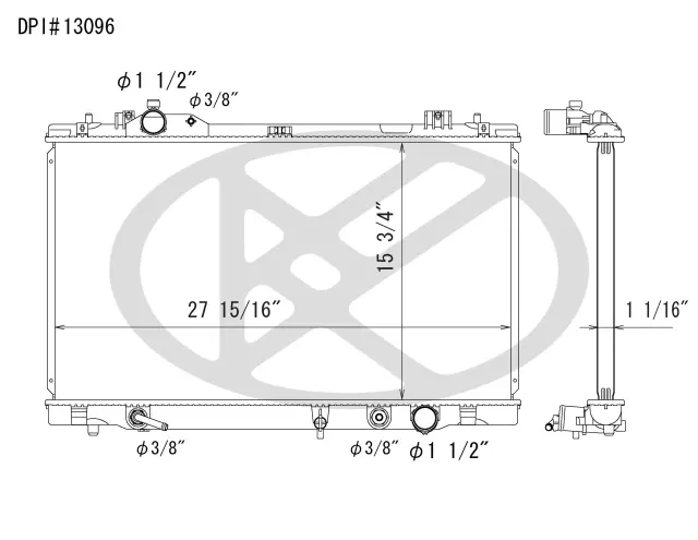 A13096 - : Koyorad Radiator for Koyo Image