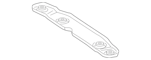 2036280111 - Cowl, Front Panel: Plate for Mercedes-Benz: 180C, C230, C240, C280, C32 AMG, C320, C350, C55 AMG, CLK320, CLK350, CLK500, CLK55 AMG, CLK550, CLK63 AMG Image image