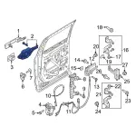 PC3Z2526685C - Body: Handle Base for Ford: F-250 Super Duty, F-350 Super Duty, F-450 Super Duty Image
