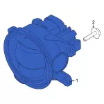 JX7Z15201A - : Fog Lamp Assembly for Ford: Escape, Expedition, Ranger Image