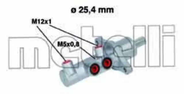 50543 - : Metelli Brake Master Cylinder for METELLI Image